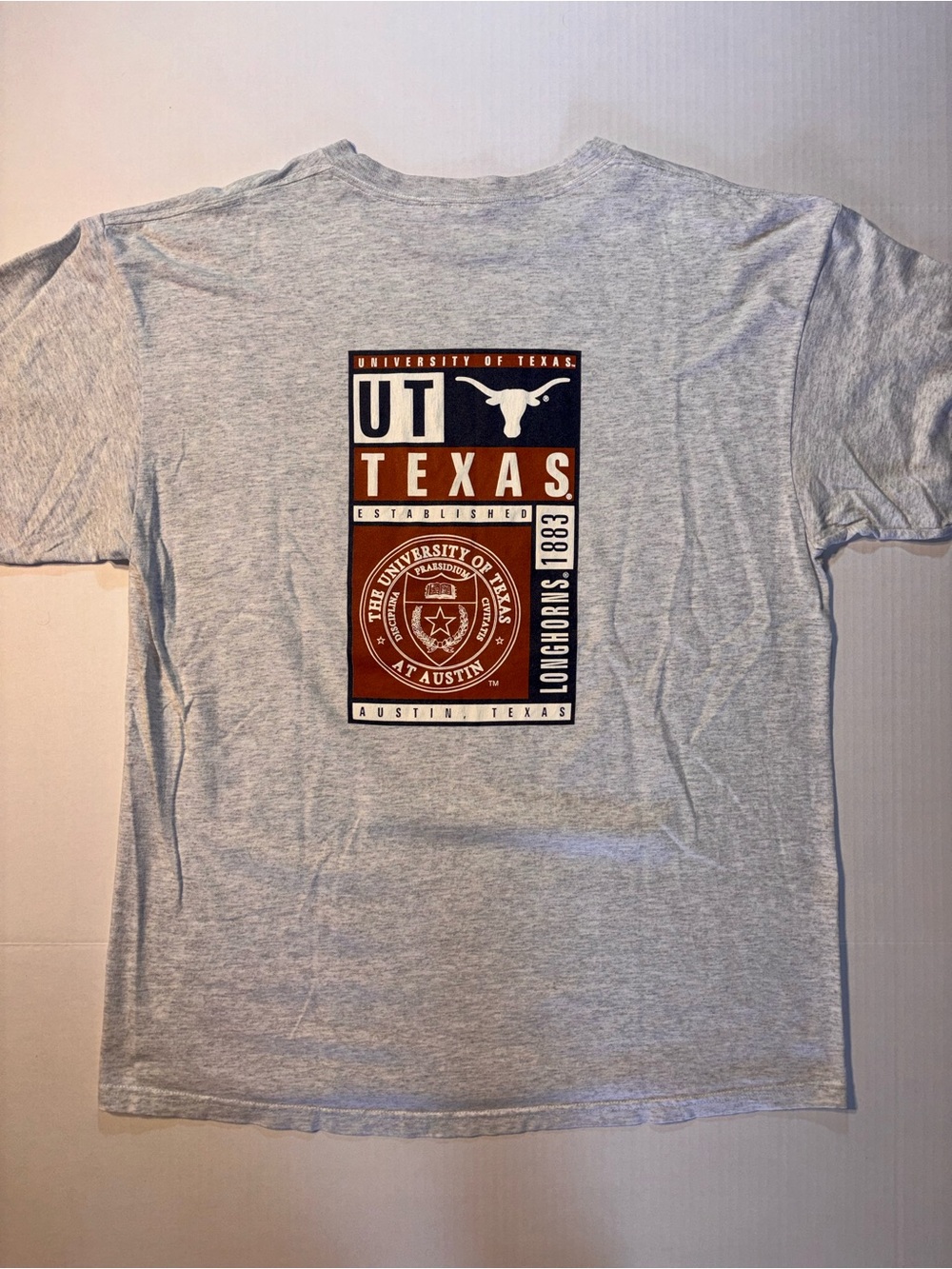 Vtg Jansport University Of Texas Longhorns Austin 90’s USA NCAA Tshirt Sz XL